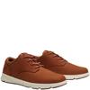 TIMBERLAND MENS LACE CASUAL SHOE - RUST FULL GRAIN
